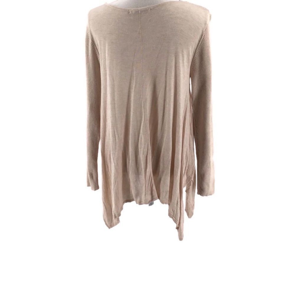 Belldini Round Neck Ribbed Long Sleeve Sweater L - Picture 3 of 6
